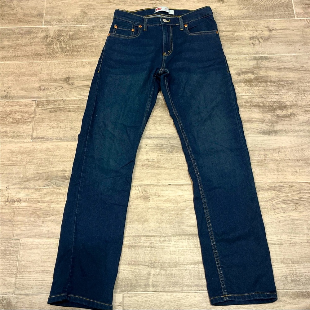 Levi’s 511 Slim Jeans Women’s Slim‎ Fit 16 Regular Dark Wash Blue Denim 28x30